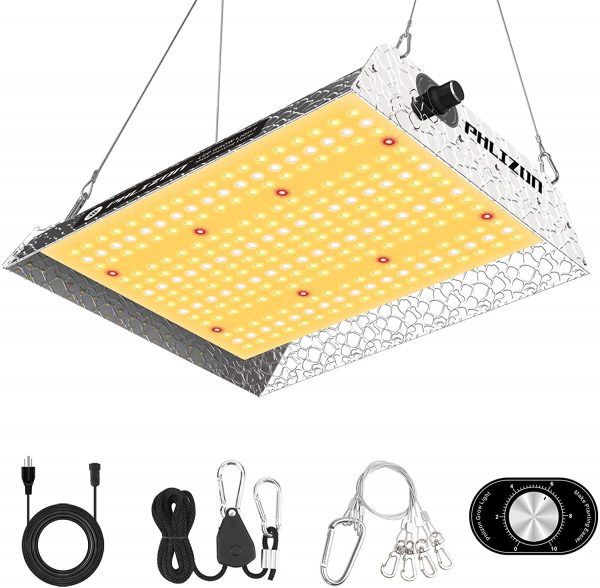 Phlizon 600w dimmable greenhouse lights