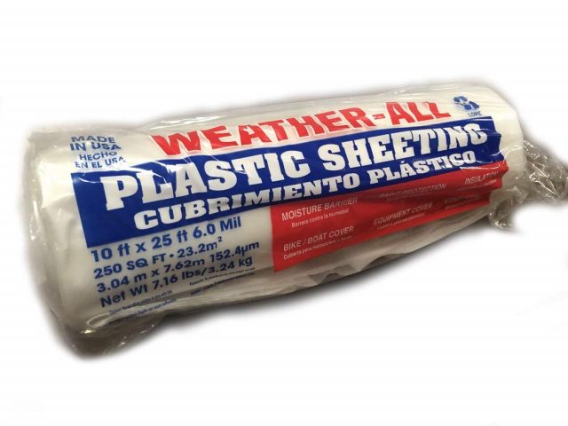 A Pack of Plastic Sheeting Product