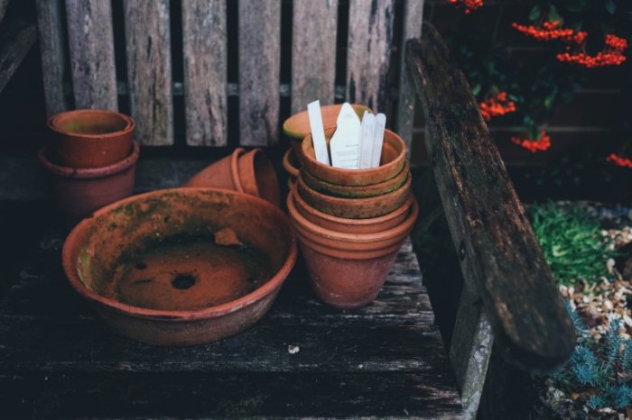 Set of Gardening Pots