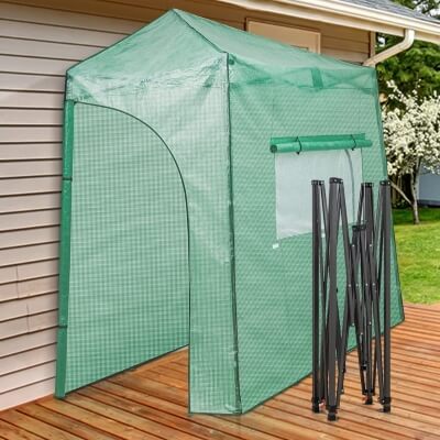 Portable Lean-To Greenhouse